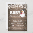 Search for winter baby invitations Snowflake