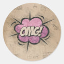 Search for vintage comics stickers Superhero