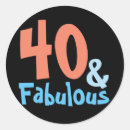 Search for funky round stickers Typography