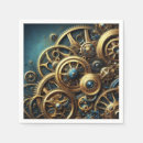 Search for steampunk napkins Gold
