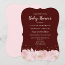 Search for peonies baby shower invitations Pink