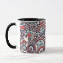 Search for vintage paisley mugs Blue