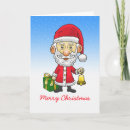 Search for cartoon santa christmas cards Xmas