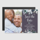 Search for blue floral save the dates Ztraditional