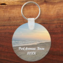 Search for seashore rounded key rings Ocean waves