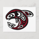 Search for fish design postcards Dolphin