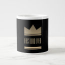 Search for gold crown mugs Black