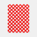 Search for red polka dot blankets Retro