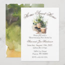Search for potted plant invitations Watercolor