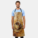 Search for coffee cup aprons Brown