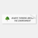 Search for think green bumper stickers Planet