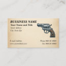 Search for gunsmith business cards Gun dealer