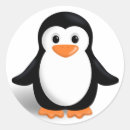 Search for penguin cartoon stickers Birthday