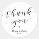 Search for thank you favour wedding stickers Pink