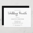 Search for black and white brunch invitations Typography