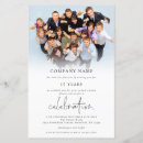 Search for company anniversary invitations Modern