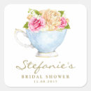 Search for teacup stickers Bridal shower