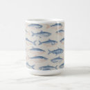Search for fish pattern mugs Blue
