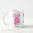 Search for pink bows mugs Coquette
