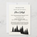 Search for outdoorsy wedding invitations Watercolor