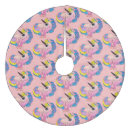 Search for unicorn tree skirts Pink