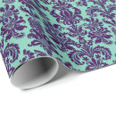 Search for purple and teal wrapping paper Floral