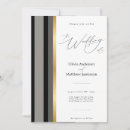 Search for black and grey invitations Stylish