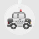 Search for police car christmas tree decorations Retro