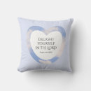 Search for blue heart cushions Encouraging