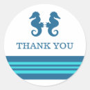 Search for turquoise thank you stickers Classic