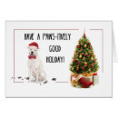 Search for paw print christmas cards Humour