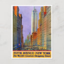 Search for shopping postcards New york