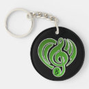 Search for music notes key rings Band