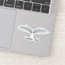 Search for blue wing stickers Angel