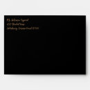 Search for black lined envelopes Stylish