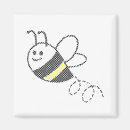 Search for bee drawing magnets Cute