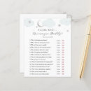 Search for baby shower guess who games Over the moon