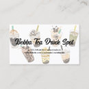 Search for bubble tea business cards Drinks