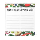 Search for grocery list notepads Shopping