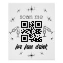 Search for qr code posters White