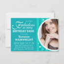 Search for turquoise 40th birthday invitations Fun