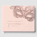 Search for masquerade guest books Quinceanera