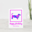 Search for funny dachshund birthday cards Doxie