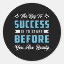 Search for business success stickers Entrepreneur