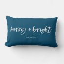 Search for blue christmas throw cushions Merry and bright