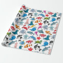 Search for sea creature wrapping paper Birthday