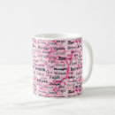 Search for breast cancer survivor mugs Warrior