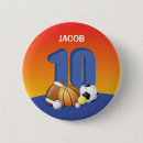 Search for 10th birthday badges Boy