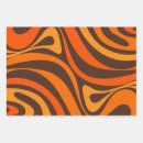 Search for retro 70s wrapping paper Abstract
