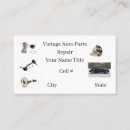 Search for auto parts business cards Repair